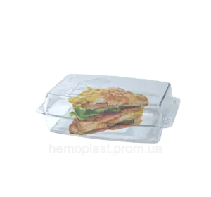 Бутербродниця, контейнер для бутербродів Гемопласт